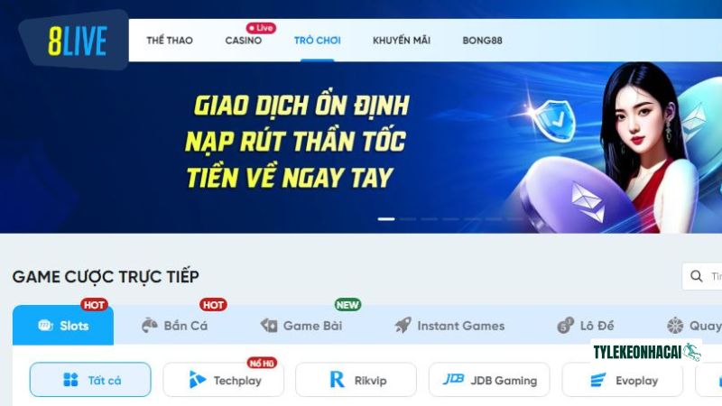 Nhà cái 8LIVE